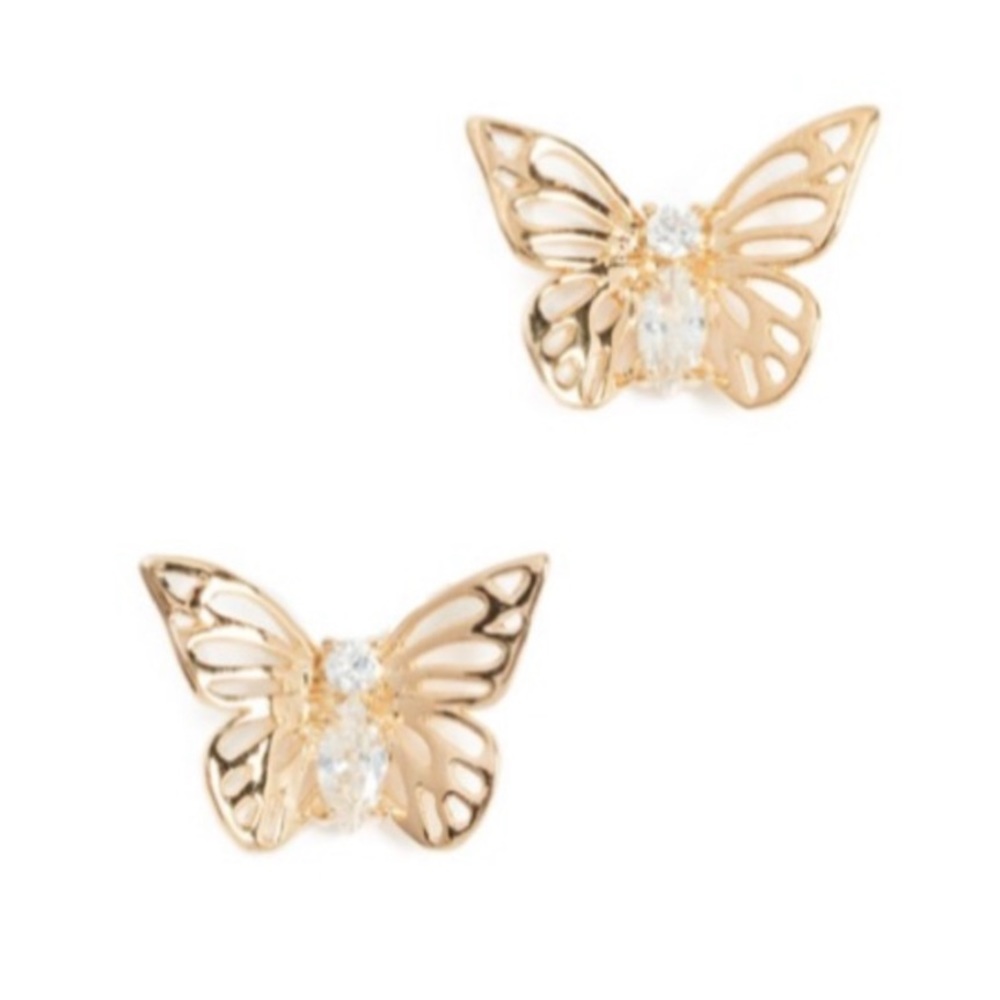 $58 Kate Spade social butterfly mini stud earrings
